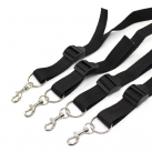 Набор для связывания. Манжеты на руки и лодыжки. Черный. Нейлон. photo 1