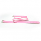 Ошейник с поводком Leather Harness.  photo 1