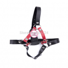 Ремни для игр. Кожа. С силиконовым фаллоимитатором. photo 2