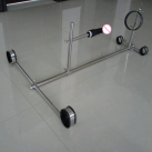 Секс-игрушки. Рама+фаллоимитатор, манжеты, ошейник. Нержавеющая сталь. photo 3