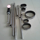 Секс-игрушки. Рама+фаллоимитатор, манжеты, ошейник. Нержавеющая сталь. photo 1