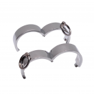 Наручники. Нержавеющая сталь. Диаметр 2,38 см. photo 6