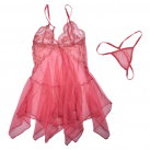 Эротическое белье Oomph! Сорочка с трусиками. Кружевное. photo 3