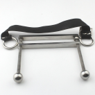 Регулируемый металлический кляп photo 5