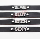 Нашийник зі стразами. Шкіра. photo 3