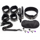 Секса набор для БДСМ с мягкими наручниками, 7 шт./комплект photo 3