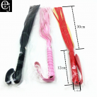 Кожаные наручники и плеть EJMW ELDJ48, 2 шт./комплект photo 6