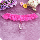 Трусики стринги с жемчугом. photo 5