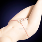 Стриги металлические с бусинами photo 1