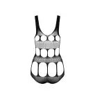 Сексуальний боді з вирізами Passion BS083 black photo 4