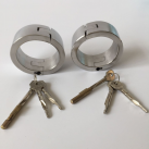 Стальные кандалы с ключами photo 6