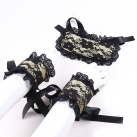 Кружевная маска и наручники IKOKY 2 шт./комплект photo 5