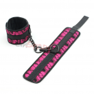 Наручники с повязкой на глаза. Розовый. photo 6