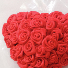 Наклейники на соски в виде сердечек с бахромой photo 1