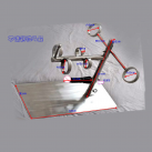 Рама, фиксирующая положение. С фаллоимитатором. photo 3