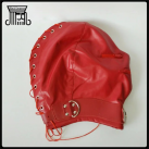 Черная кожанная маска photo 6