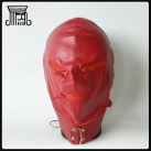 Черная кожанная маска photo 4