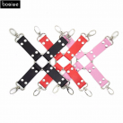 Наручники для ног, рук. Кожа. photo 2