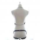 Кожаный комплект с открытой грудью photo 1