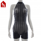 Ликированный кожаный комбинезон Davidsource photo 2