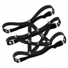 Кожаные подвязки на колено photo 5