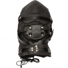 Шкіряна маска ST435 з кляпом photo 3