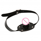 Шкіряна маска ST435 з кляпом photo 6