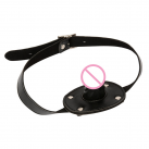 Шкіряна маска ST435 з кляпом photo 1