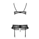Сексуальний комплект з поясом для панчіх LOVELIA SET black XXL/XXXL - Passion photo 6