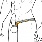 Сексуальные мужские стринги с поддержкой для пениса photo 2