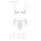 Еротичний комплект з малюнком LOVELIA BIKINI white L/XL - Passion photo 5