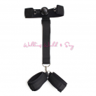 Манжеты для связывания, кляп с мячиком. photo 3