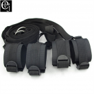 Наручники EJMW ELDJ127 с ремнями для фиксации на кровати  photo 6