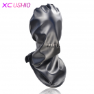 Кожанна маска без отверстий для БДСМ photo 2