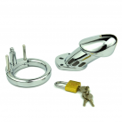 Пояс целомудрия для мужчин. С замком. Нержавеющая сталь. photo 5