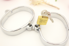 Металлические наручники с замком photo 6