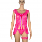 Кружевное эротическое белье черное photo 1