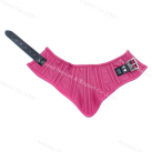 Ошейник кожанный розовый photo 5