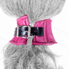 Ошейник кожанный розовый photo 6