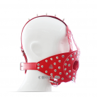 Маска из мягкой кожи с кляпом photo 3