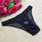 Тонкие прозрачные трусики с отверстием для пениса photo 1