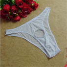 Тонкие прозрачные трусики с отверстием для пениса photo 3