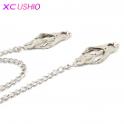 Ошейник с зажимами для сосков. На цепочке. photo 4