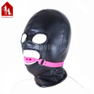 Маска с открытыми глазами и ртом. Кожа. photo 5