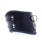 Кожаный ошейник с металлическим кольцом photo 4