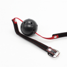 Кляп Oral Fixation с кожаным ремешком, 1 шт. photo 6