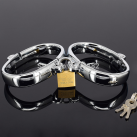 Металлические наручники с замком photo 2