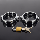 Металлические наручники с замком photo 4