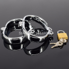 Металлические наручники с замком photo 5