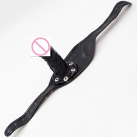 Трусики с фаллоимитатором. ПВХ кожа. photo 3